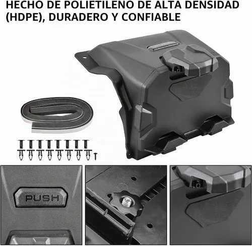 Vista 4 de SAUTVS Soporte de tableta para Polaris RZR XP 1000/4 2014-2018 con caja