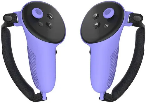 Vista 3 de Juego de 7 piezas para Meta Quest 3 accesorios, 7 piezasjuego de cubierta protectora de lente, cubierta protectora de lente Quest 3 VR, cubierta