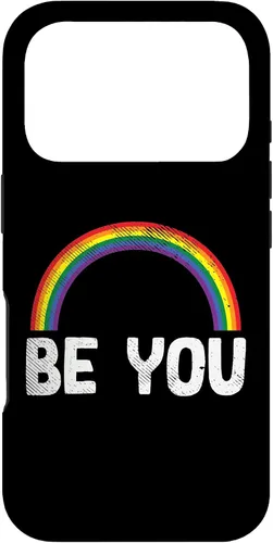 Vista 30 de Rainbow You Be LGBT Pride Flag Lesbian Gay Bi Trans Gift Case for iPhone 17