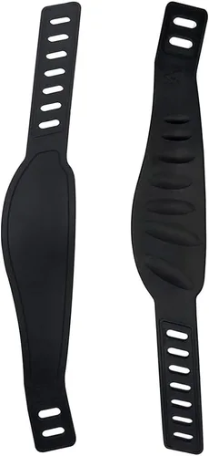 Vista 7 de Correas de pedal de bicicleta estática, correa universal resistente de longitud ajustable, se adapta a la mayoría de pedales de bicicleta, bicicleta