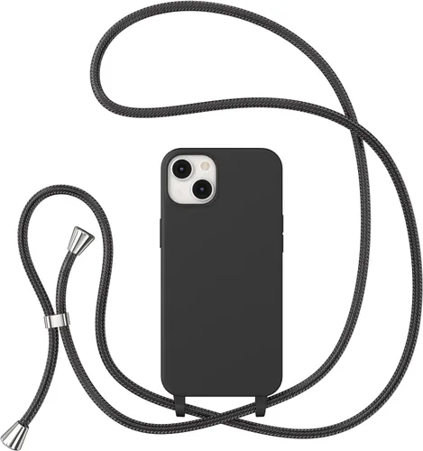 Vista 43 de ZTOFERA Funda para iPhone Air con correa, funda cruzada para teléfono con cordón ajustable para el cuello en los hombros, silicona suave a prueba