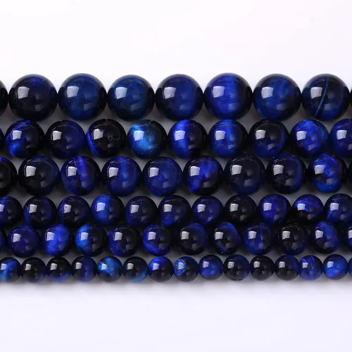 Vista 38 de 4mm 90 piezas Cuentas de piedra natural de turquesa africana para hacer joyería Cuentas sueltas de gemas redondas para pulseras, collares, aretes