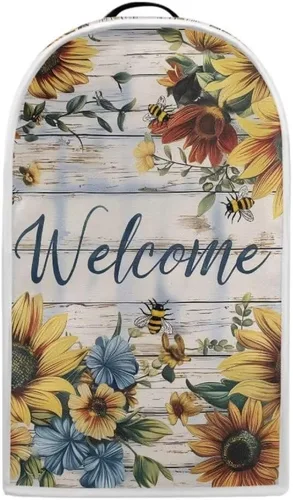 Vista 23 de Mumeson Funda protectora para licuadora de bandera americana, protector de polvo y huellas dactilares, compatible con la mayoría de licuadoras