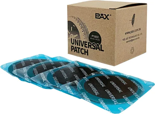 Vista 6 de PAX 50 Piezas 32mm Parches Universales Redondos de Reparación de Tubo y Neumático, para Neumáticos Radiales y de Capas de Polarización, Motocicleta