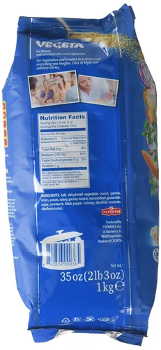 Vista 4 de Podravka Vegeta Gourmet Mezcla de condimentos y sopas, bolsa de 2.2 lbs