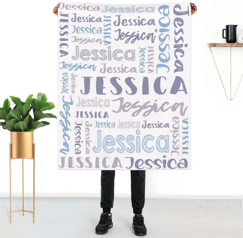 Vista 37 de Mantas de bebé personalizadas para niñas y niños con nombre, mantas de bebé personalizadas con nombre, mantas personalizadas para niños, artículos