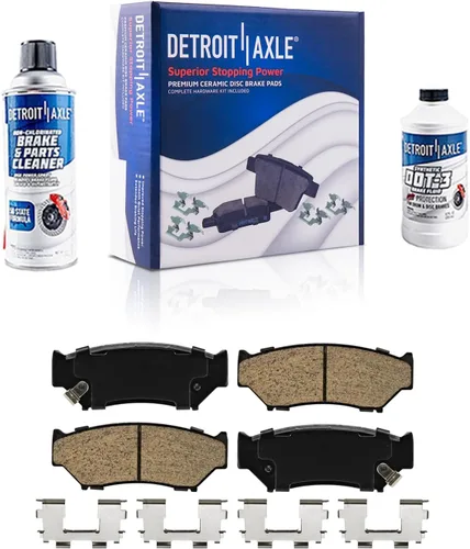 Vista 20 de Detroit Axle - Kit de freno trasero para Ford Fusion Lincoln MKZ Zephyr Mazda 6 Mercury Milan, repuesto de pastillas de freno de cerámica