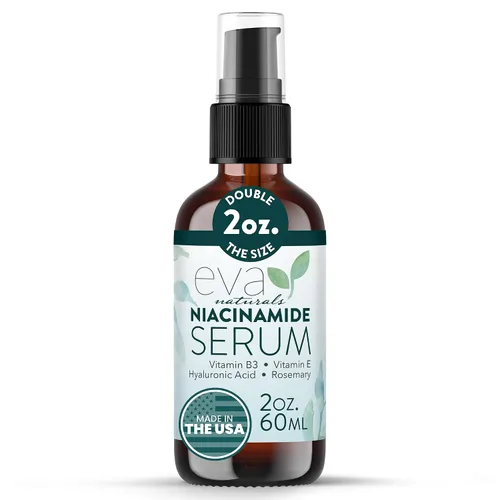 Vista 13 de Eva Naturals Paquete de suero Firm & Glow - Sueros de vitamina C, péptidos y niacinamida - Juego de suero facial antienvejecimiento para arrugas