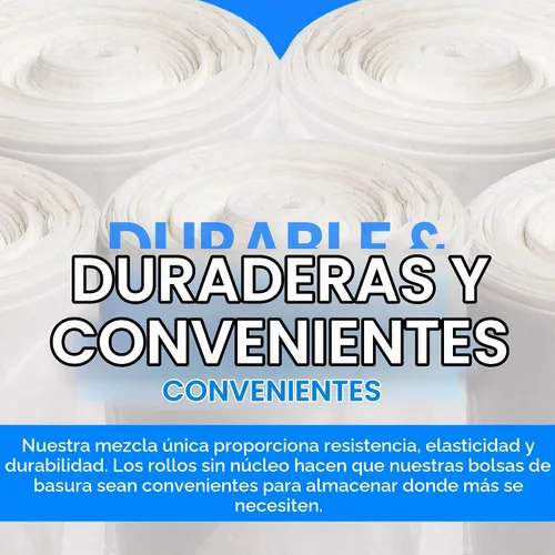 Vista 3 de Reli. SuperValue - Bolsas de basura transparentes de 16 a 25 galones (500 unidades a granel)