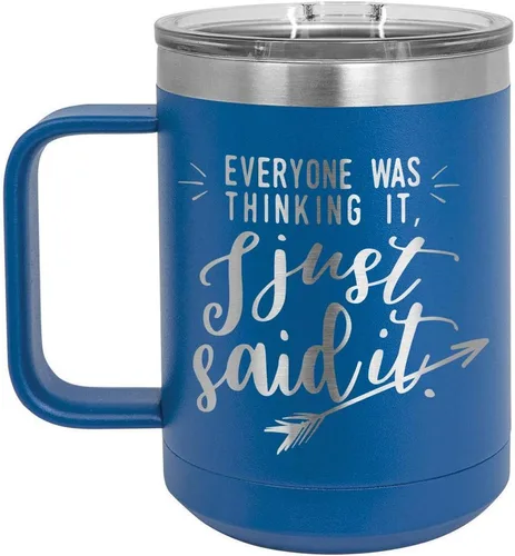 Vista 13 de Taza de café con tapa superior deslizante, con aislamiento para viaje, ideal para regalo de cumpleaños o Navidad de mujeres/hombres