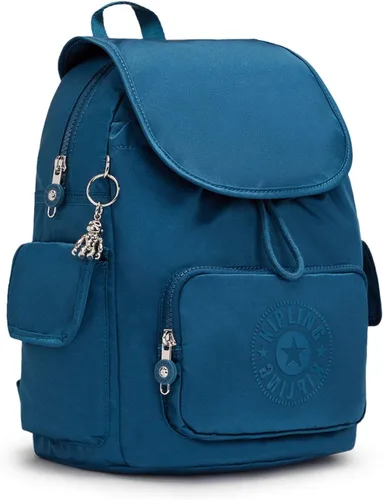Vista 2 de Kipling City Pack S para mujer, Escarabajo dinámico, 10.75''L x 13.25''H x 7.5''D, Bolsa