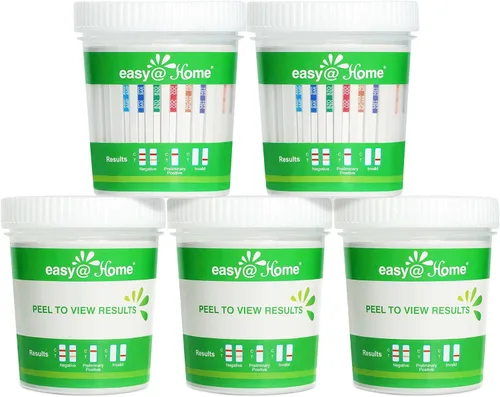 Vista 7 de Easy@Home Copa de Prueba de Drogas: Kit de Pruebas de Drogas en Orina para Uso Doméstico, Pruebas para AMP,BAR,BZO,COC,MDMA,MET,MTD,OPI