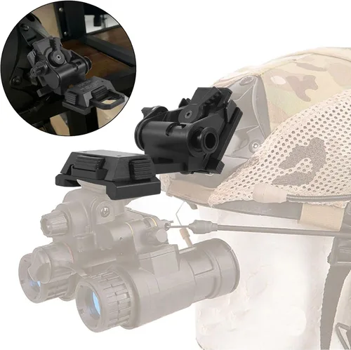 Vista 2 de Gexmil Soporte CNC para gafas de visión nocturna PVS15/18, montaje de metal para casco L4G24 NVG