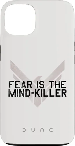 Vista 6 de iPhone 16 Pro Dune (2021) - El miedo es el asesino de la mente - Carcasa blanca Atreides