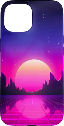 Vista 6 de Retrowave Vaporwave Synthwave 80s Style Case for iPhone 17