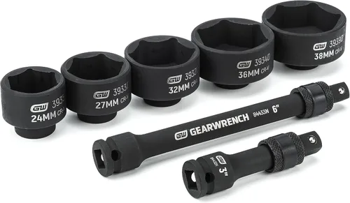 Vista 8 de GearWrench 41890 juego de servicio de conjunto de zócalo de aceite de 6