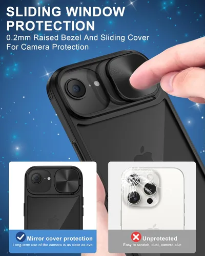Vista 7 de Cargador de coche USB C para iPhone 16e + funda resistente para teléfono con funda para cámara