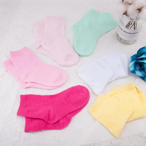 Vista 5 de Duufin 18 pares de calcetines de algodón de corte medio para niños