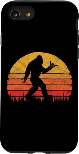 Vista 18 de Funny Shaka Aloha Bigfoot Surfer Believe Dude! Graphic Case for iPhone 17