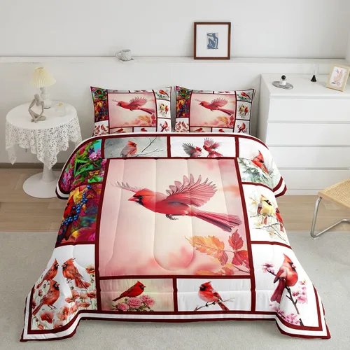 Vista 217 de Erosebridal Juego de edredón de hojas de cannabis, juego de ropa de cama de marihuana con estampado colorido de plantas, decoración bohemia de 2