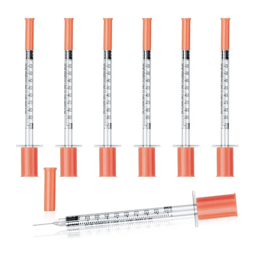 Vista 9 de Jeringas U-100 1ml 29G 0.5in/13mm, Dosificación Cómoda y Precisa, Paquete de 100