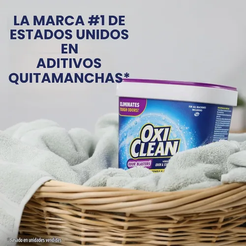 Vista 9 de OxiClean Odor Blasters Polvo versátil removedor de olores y manchas, 5