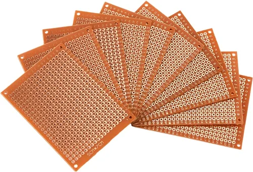 Vista 5 de 20 unids 5x7CM Universal Breadboard Baquelita Test Prototipo Tableros para DIY Electrónica Experimentos