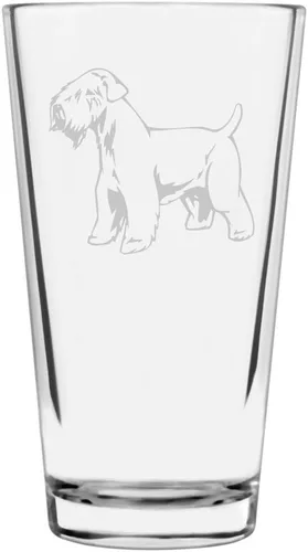 Vista 72 de Podenco Canario - Vaso de pinta de 16 onzas con temática de perro personalizado