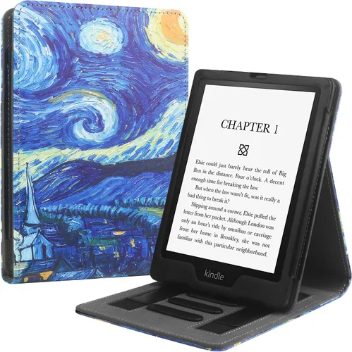 Vista 21 de Dteck Funda para Kindle Paperwhite (6 pulgadas) (10ª generación 2018/7ª generación 2015 2016/6ª generación 2013/5ª generación 2012) – Funda delgada