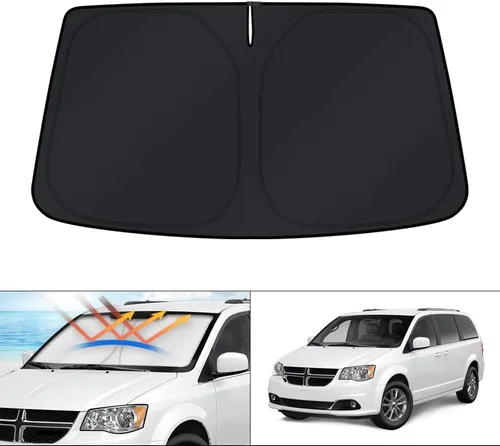 Vista 209 de KUST Parasol para parabrisas para BMW X1 F48 2016, 2017, 2018, 2019, 2020, 2021, 2022, accesorios de ajuste personalizado, parasol plegable