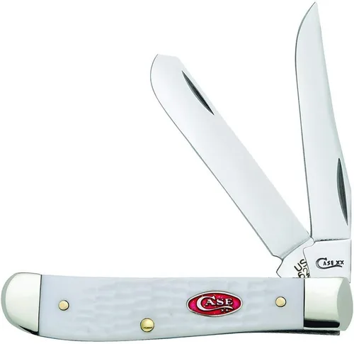 Vista 10 de Case XX WR - Navaja de bolsillo Mini Trapper de hueso ámbar, artículo #013 - (6207 SS) - Longitud cerrada: 3 1/2 pulgadas