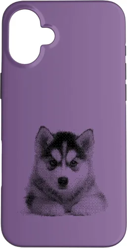 Vista 22 de Chic Husky Puppy for Dog Mom and Paw Parents Case for iPhone XR