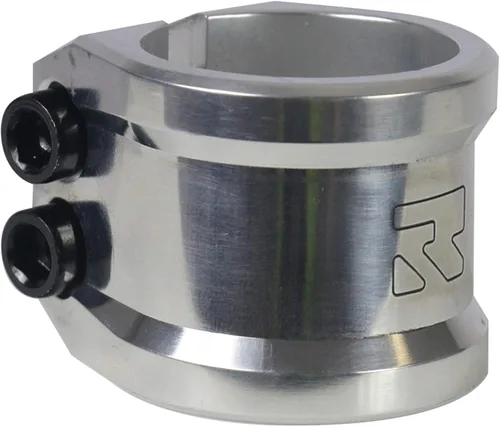 Vista 7 de ROOT INDUSTRIES Abrazaderas de litio para scooter - Abrazadera doble para scooter Pro - Compatible con manillares estándar/de gran tamaño, Blanco