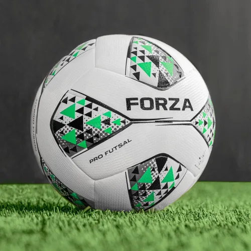 Vista 3 de FORZA Pelota de fútbol sala Pro Fusion Balón de fútbol premium para juegos en interiores y exteriores – Tamaños 3 y 4