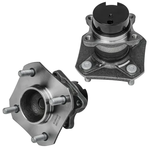 Vista 69 de Detroit Axle - Par de cojinetes de rueda delantera/trasera para Ford Edge 11-14, 09-19 Flex, 13-19 Police Interceptor Sedan, 14-18 Police Sedan