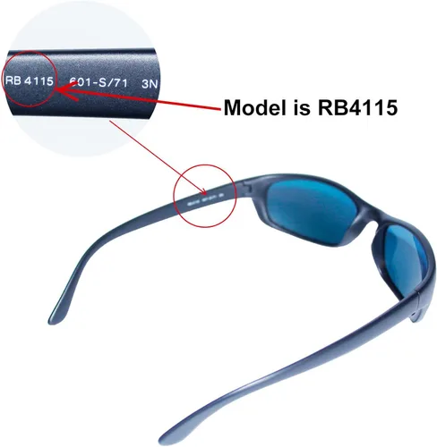 Vista 5 de Walleva - Lentes de repuesto para gafas de sol Ray-Ban RB4115 varias opciones disponibles