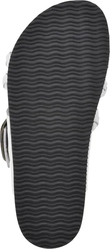 Vista 7 de WHITE MOUNTAIN Sandalia plana curativa para mujer, Blanco