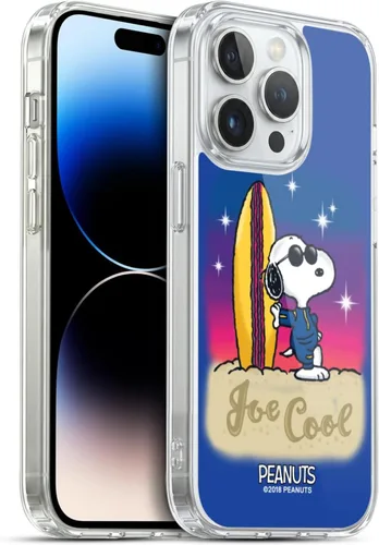 Vista 97 de Head Case Designs Funda de gel con licencia oficial de Peanuts Beach Surf Snoopy Boardwalk Airbrush [protección de grado militar] compatible