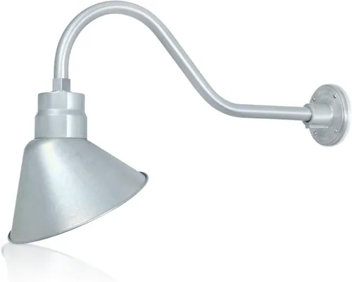 Vista 15 de Artefactos de iluminación cuello de cisne con ledes integradas con brazo de cuello de cisne de 15 in, AA-AS10-19GN, 13.00watts, 120.00 volts