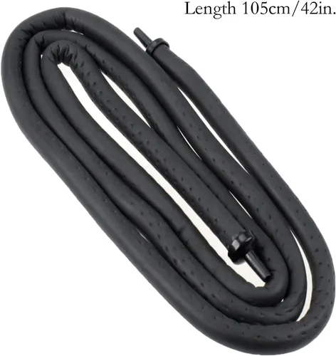 Vista 3 de Cortina de aire para acuario de plástico negro, difusor de aire de burbujas, tubo flexible de goma de aire, tubo suave, manguera de tubo suave, tubo
