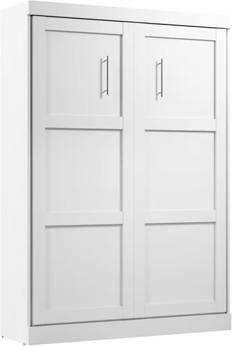 Vista 12 de Bestar Cama Murphy completa, gris corteza, pur, 59 W