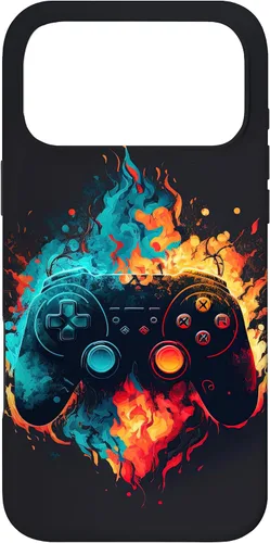 Vista 22 de Controlador de videojuegos para iPhone 16 Gamer para un divertido estuche para adolescentes y niñas