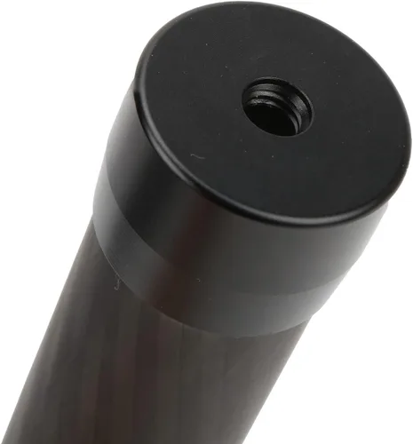 Vista 6 de Poste de extensión de cardán, barra de extensión de fibra de carbono profesional de mano de 8.3 pulgadas, mango universal monopie Stazilizer