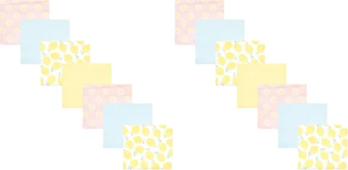 Vista 195 de Hudson Baby Unisex Baby Cotton Flannel Receiving Blankets Bundle, Neutral Woodland Pals, One Size (Pack of 2)