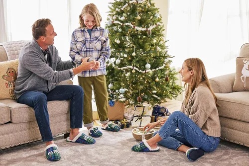 Vista 4 de Pantuflas unisex para niños Dearfoams