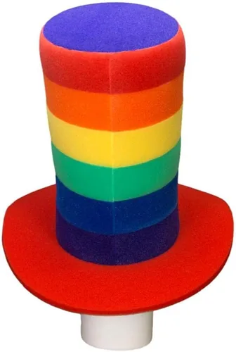 Vista 8 de FOAM PARTY HATS: Pride Hats
