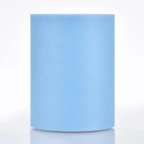 Vista 3 de Rollos de tul de 6 pulgadas por 100 yardas (300 pies) de tela de carrete de tul para bricolaje, faldas tutú, bodas, baby shower, manualidades