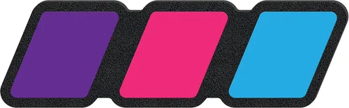 Vista 42 de Insignia tricolor - Compatible con Toy Taco, Tun y 4Run Negro con escala de grises TRI