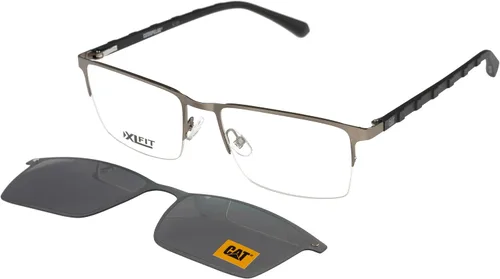 Vista 6 de CAT CTSC 0019 - Marco rectangular para lentes con clip magnético polarizado para el sol, ajuste extra grande, 2.323 in