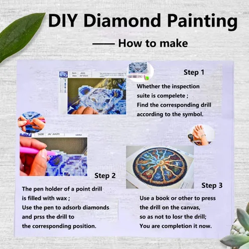 Vista 7 de VAIIEYO Kits de arte de diamantes para adultos, Papá Noel, kit de arte de diamantes 5D para principiantes, Navidad, pintura de bricolaje